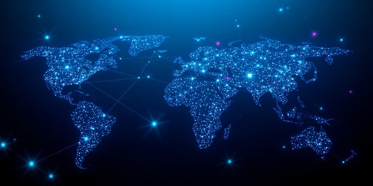 Red global de conexiones digitales e inteligencia artificial
